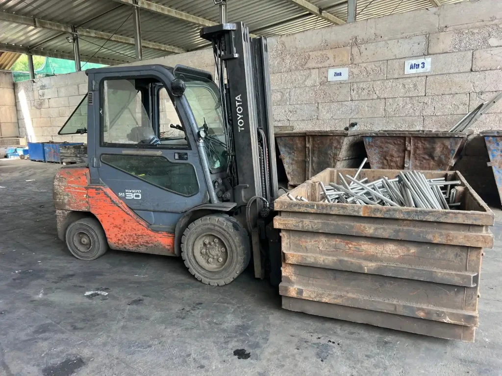 Kostenlose Schrottabholung in Iserlohn für Altmetall